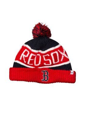 Boston Red Sox Knit Pom Pom Beanie By 47